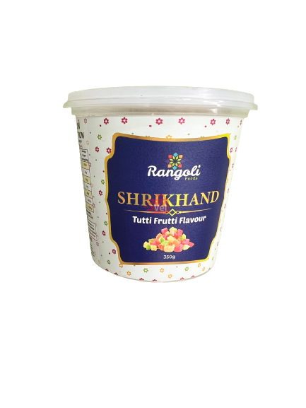 Rangoli Frozen Shrikhand Tuuti Frutti Flavour 350g