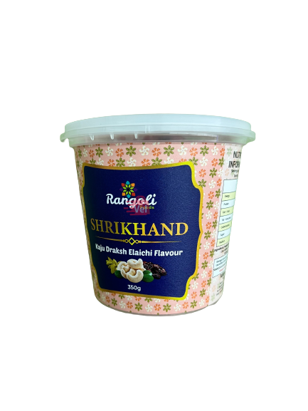 Rangoli Frozen Shrikhand Kaju Draksh Elaichi Flavour 350G