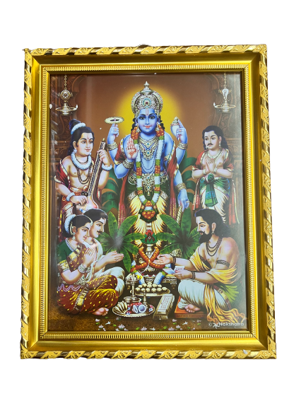 Sadthyanarayana Picture, Photo Frame 13"x11"