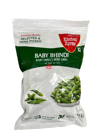 Kitchen Xpress Bhindi Whole Frozen 312G