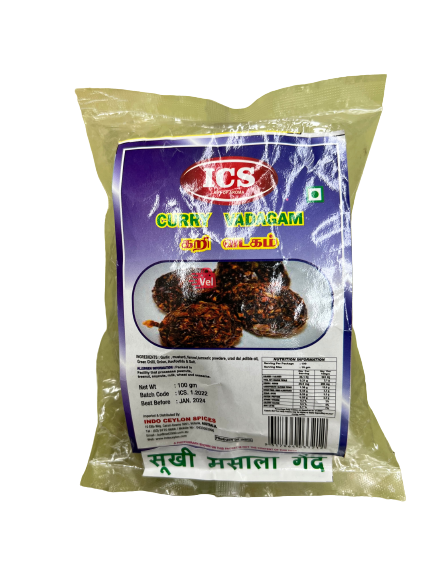 Ics Curry Vadagam 100G