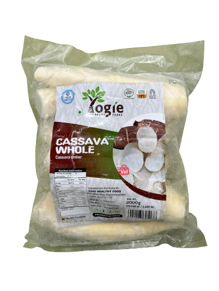 Yogie Cassava Whole 1.800G Frozen