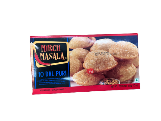 Mirch Masala  Dal Puri 450G Frozen