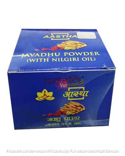 Aastha  Javadu Powder With  Nilgiri Oil