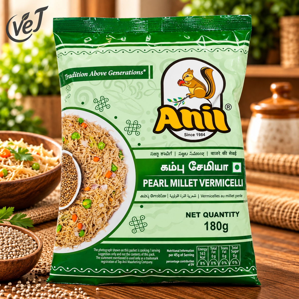 Anil Pearl Millet Vermicelli 180g