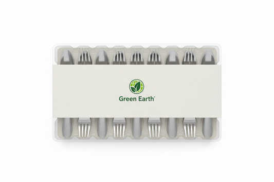 Green Earth Silver Fork 50Pcs