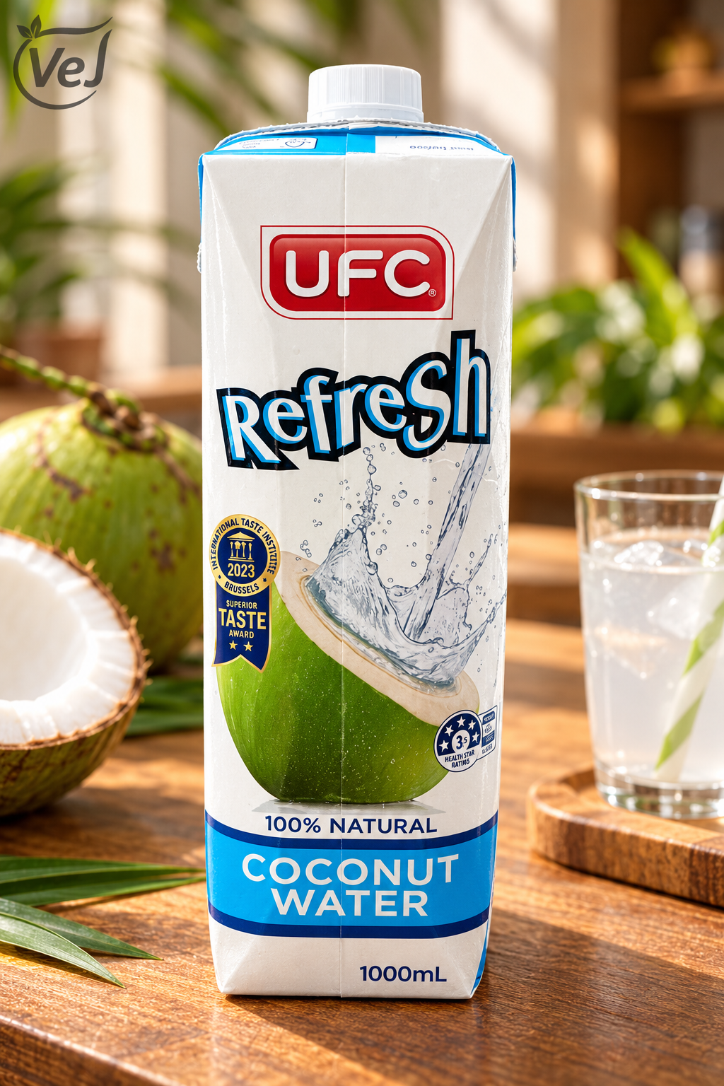 UFC Refresh Coconut Water 1L