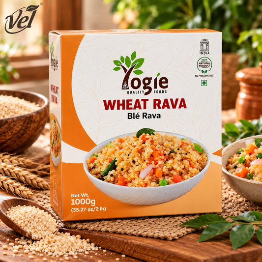 Yogie Wheat Rava 1kg