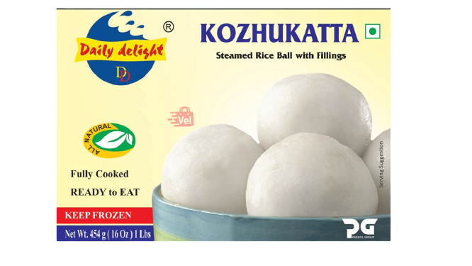 Daily Delight Kozhukatta 454G Frozen