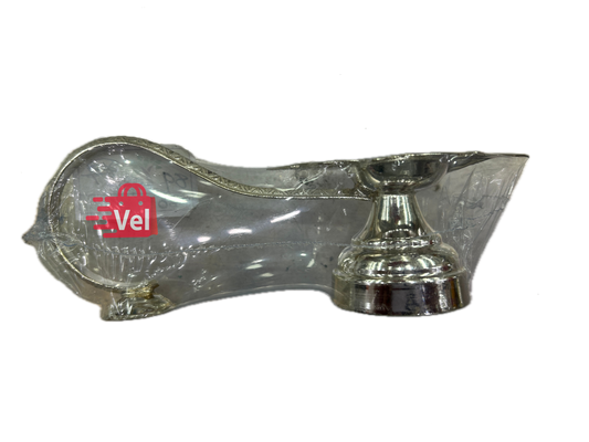 Pure Silver Nagas Lamp Big 60 grams ??Traditional Maharashtrian Puja Thali for Dhanteras & Diwali
