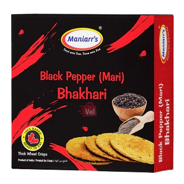 Maniarrs Black Pepper Bhakhari 100g