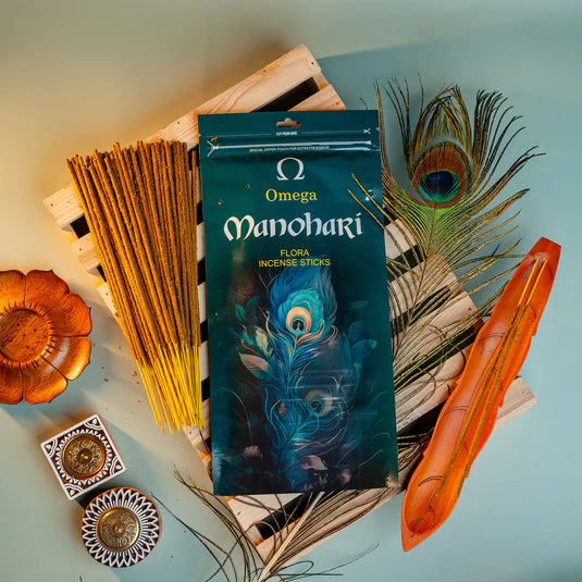 Omega Manohari Flora Incense Sticks 110g