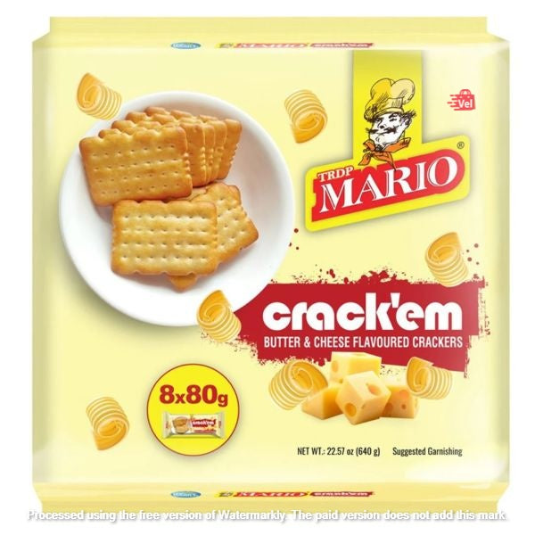 Mario Crackem Biscuits 640G