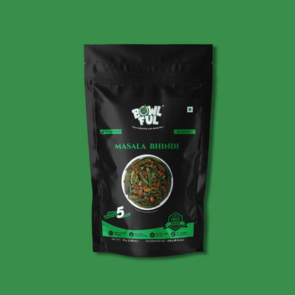 Bowl Ful Masala Bhindi 80G (Vegetarian)