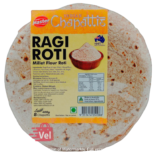 Rasheed Roti Master Master Crafet Ragi Roti 400G – Vel Spices