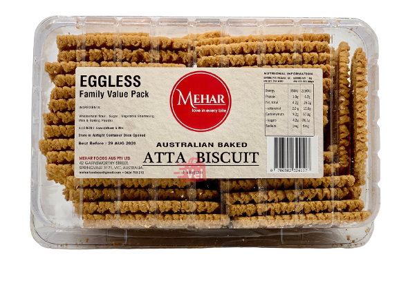 Mehar Atta Biscuits 500G