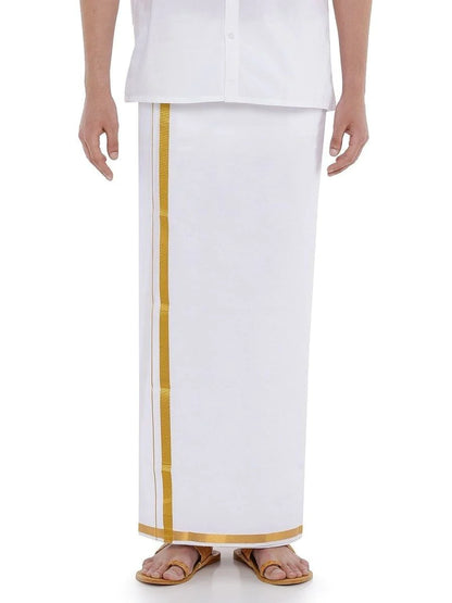Ramraj External Quality Cotton Dhoti 1.27m x 3.8m