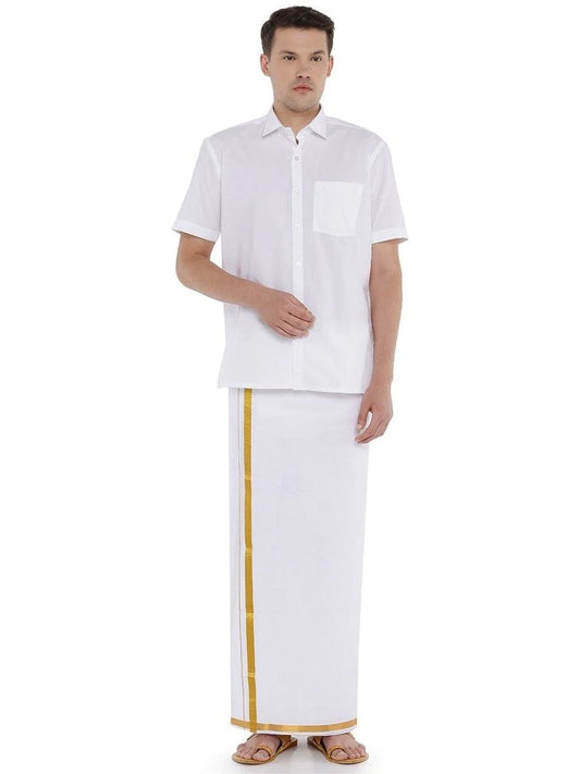 Ramraj External Quality Cotton Dhoti 1.27m x 3.8m