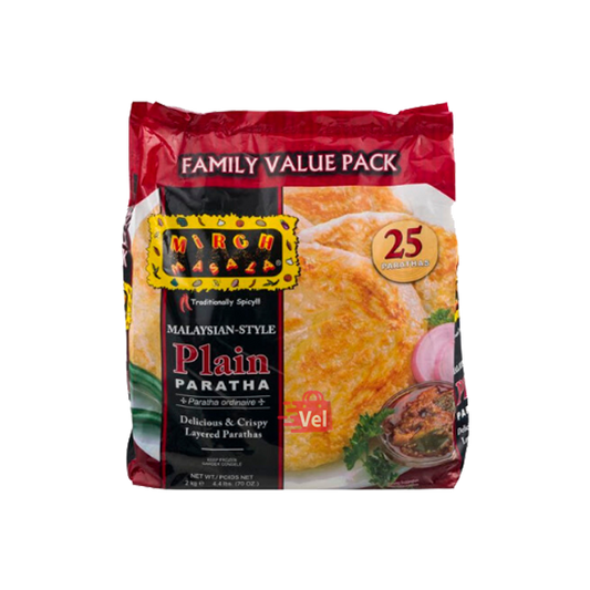 Mirch Plain Paratha 25Pcs Frozen