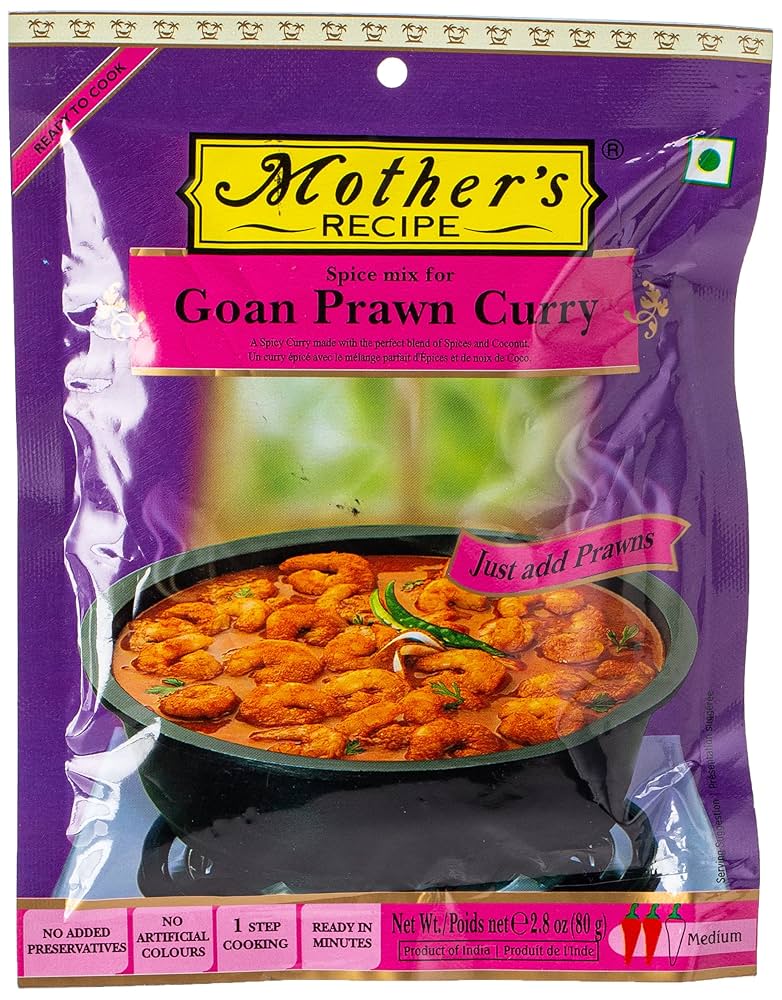 Mothers Goan Prawn Curry 50G