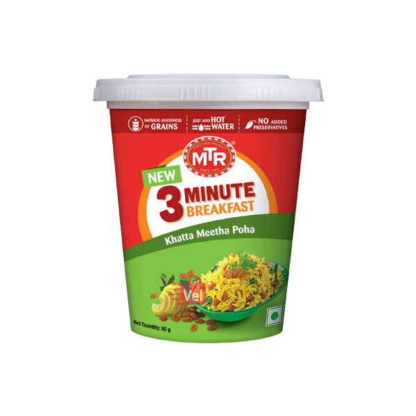 Mtr Khatta Meetha Poha 80G