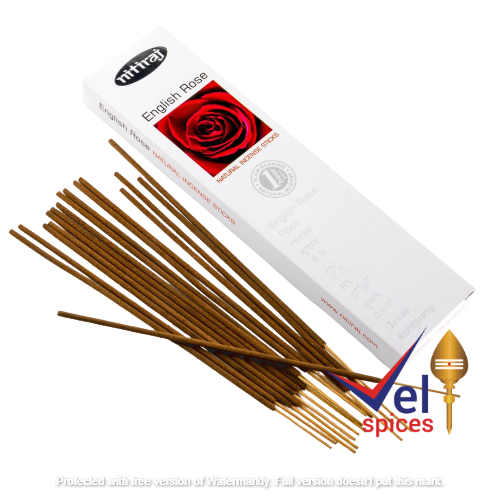 Nitiraj English Rose Natural Incense Sticks