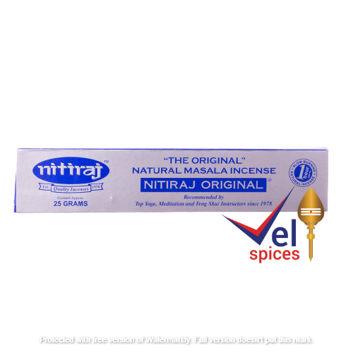 Nitiraj Original Incense Sticks 25 Grams