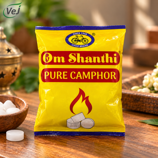 Cycle Brand Om Shanthi Pure Camphor 10N