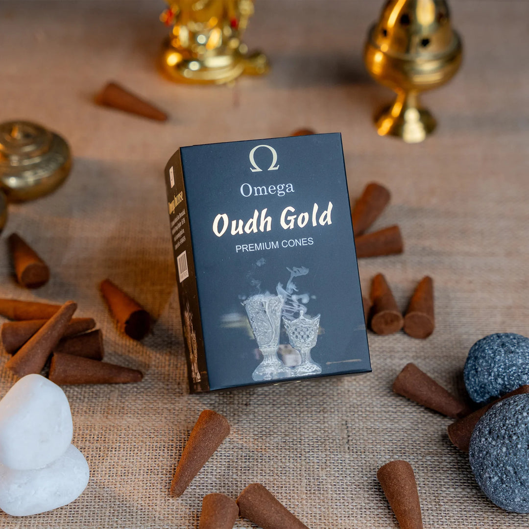 Omega Oudh Gold Cones 100G