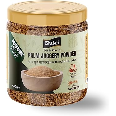 Nutri Palm Jaggery Powder 450g (sugar)