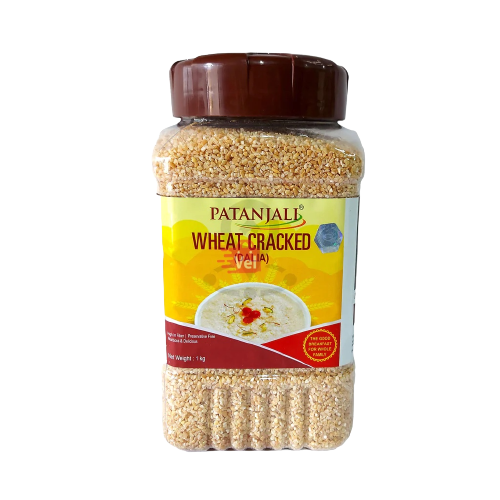 Patanjali Dalia ( Wheat Cracked)  Jar 1Kg