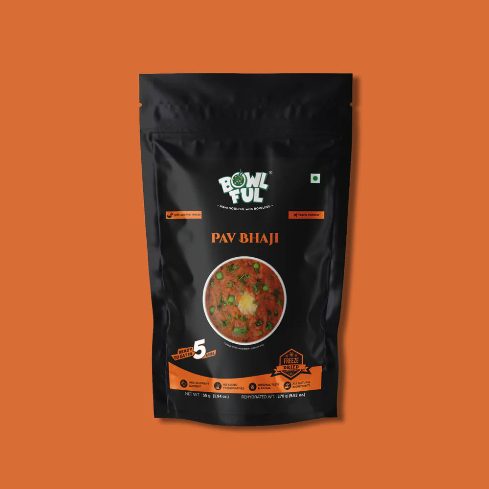 Bowl Ful Pav Bhaji 55G (Vegetarian)