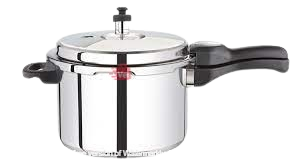 Premier Netraa  Aluminium  Pan Pressure Cooker 6Lt