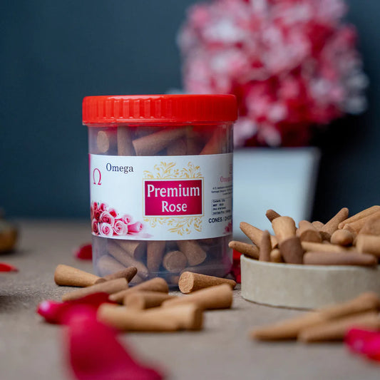 Omega Premium Rose Cones 225G