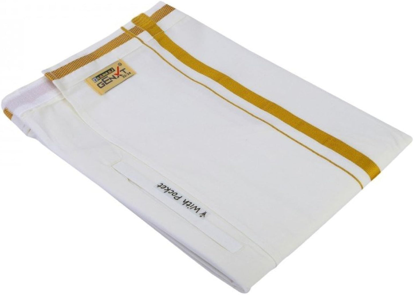 Mens Velcro Pocket Dhoti (Vesti)