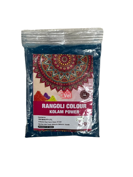 Yogie Rangoli Colour Blue 100G