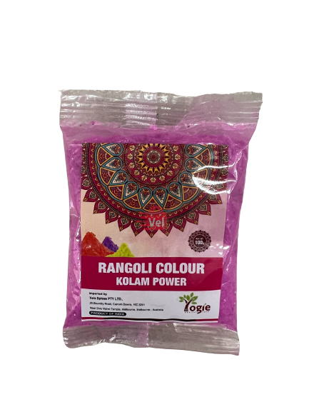 Yogie Rangoli Colour Pink 100G