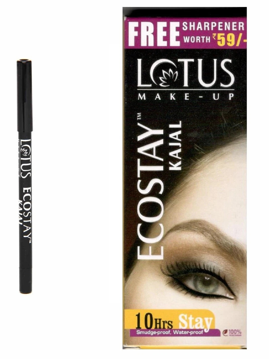 Lotus Ecostay Kajal - 10Hrs Stay , Waterproof and smudge proof 1.2G