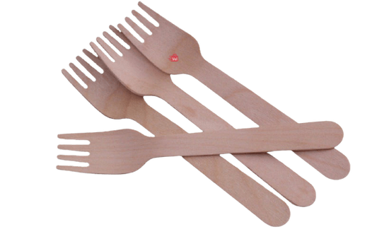 Equosafe 160MM WOODEN SPORK 100PCS