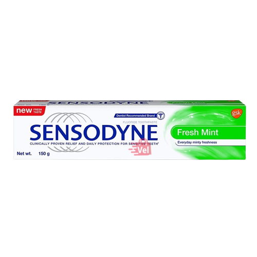 Sensodyne Fresh Mint Toothpaste 150G – Vel Spices