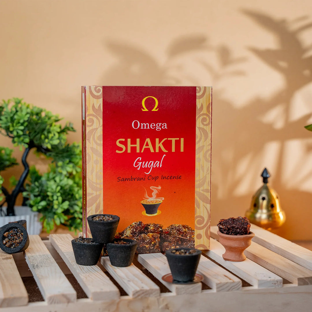 Omega Shakti Gugal Sambrani 12 Cups