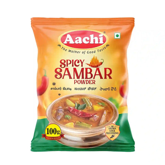 Aachi Spicy Sambar Powder 100G