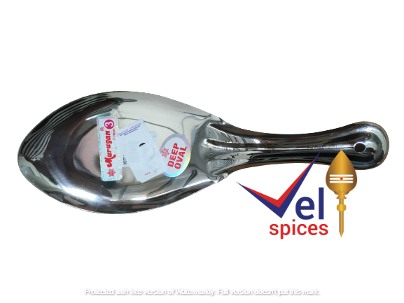 Stainless Steel Deep Oval Spoon