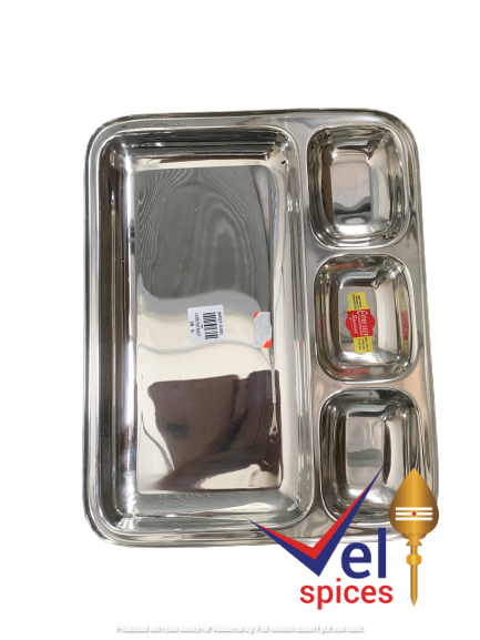 Stainless Steel 4 In 1 Plate