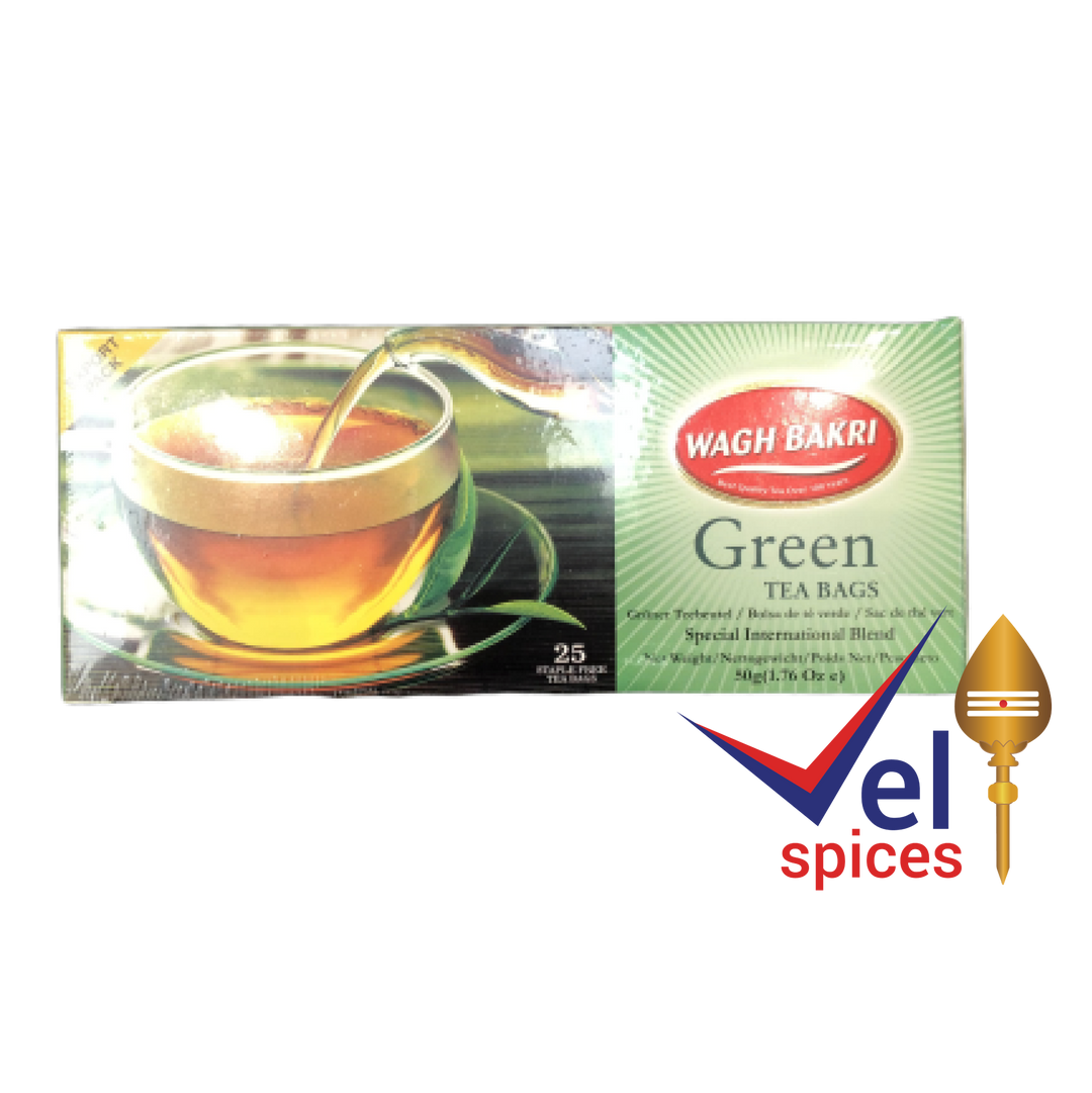 Wagh Bakri Green Tea Bags 50G