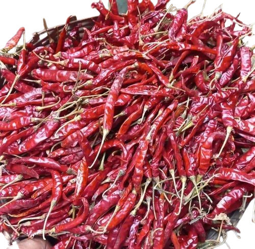 Prime Gold Chilli Whole Teja with stem 1Kg-Winter Sale