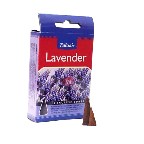 Tulasi Lavender Cones 15Pcs