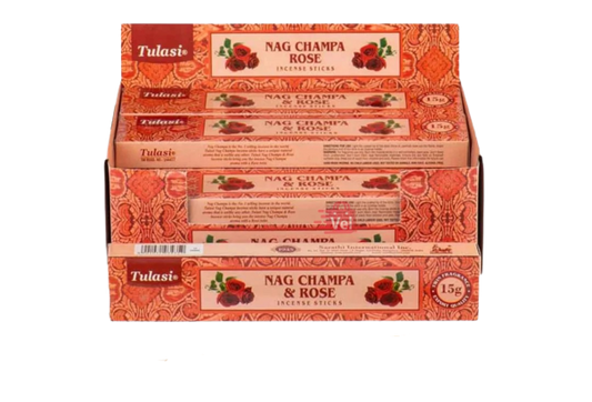 Tulasi Nag Champa and Rose Value Pack