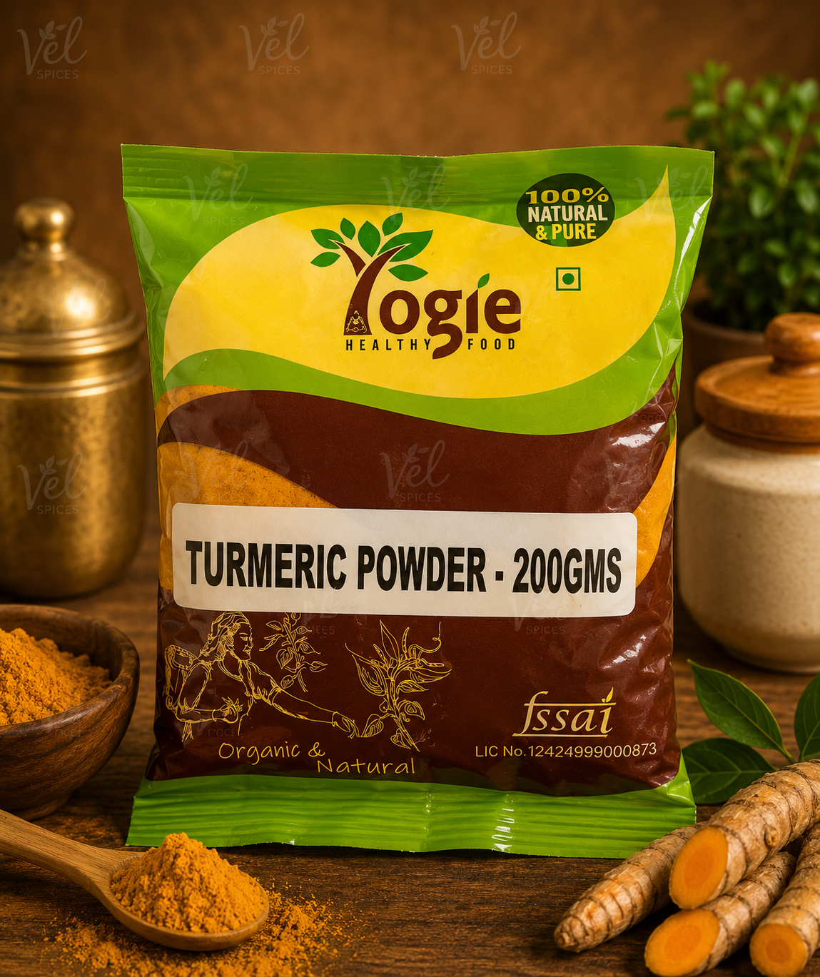 Yogie Turmeric Powder 200g
