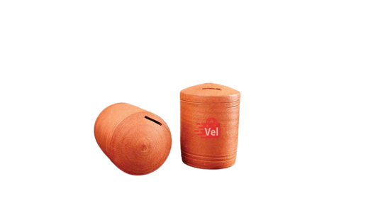 Yogie Kudukka Red Cylinder Clay Money Saving (Undiyal Clay) Each